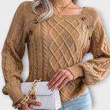 Malia - Sweater tricotado com botões