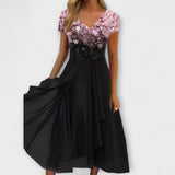 Lara - Vestido de noite em chiffon para senhora