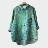 Ivonne | Blusa Premium com Padrões Florais