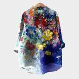 Lena | Blusa premium com bordados florais
