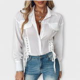 Natalie - Blusa de manga longa