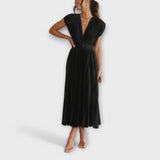 Maria - Vestido plissado estiloso