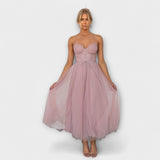 Kim - Vestido Midi Festivo