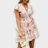Amina - Vestido Boho Curto