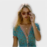 Ranya - Vestido Boho-Midi
