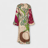 Tracey - Vestido Maxikleid com Amarração