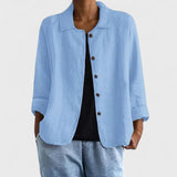 Sofia - Casaco Estilo Camisa Clássico