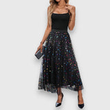 Leonie – Saia colorida com bolinhas
