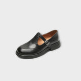 Isla - Elegantes Mary Janes de Couro