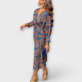 Milada - Vestido Elegante com Mangas Longas