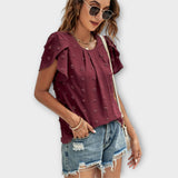 Charlotte - Blusa perfeita com bolinhas
