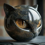 Gato Preto - Escultura Mística do Gato Preto