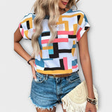 Chloe - Blusa de manga curta
