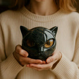 Gato Preto - Escultura Mística do Gato Preto