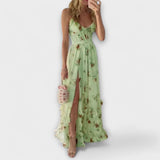 Hazel - Vestido com padrão floral