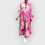 Vendula - Vestido Maxi com Flores