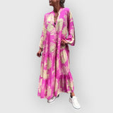 Vendula - Vestido Maxi com Flores