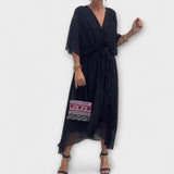 Pavla - Vestido Fresco com Decote em V