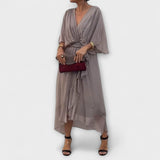 Pavla - Vestido Fresco com Decote em V