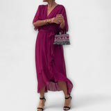 Pavla - Vestido Fresco com Decote em V