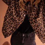 Diana - Casaco Estilo Leopardo
