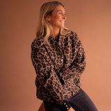 Diana - Casaco Estilo Leopardo