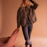 Diana - Casaco Estilo Leopardo