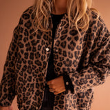 Diana - Casaco Estilo Leopardo