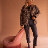 Diana - Casaco Estilo Leopardo