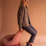Diana - Casaco Estilo Leopardo