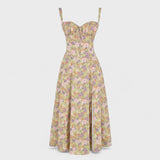 Kiana - Vestido Midi com Corpete