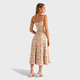 Kiana - Vestido Midi com Corpete