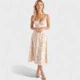 Kiana - Vestido Midi com Corpete