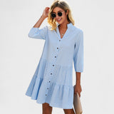 Markéta - Vestido Midi Solto