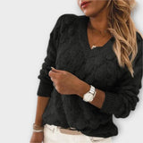 Noemier - Sweater com Decote em V