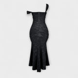 Renske - Vestido longo com corpete elegante e refinado