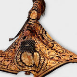 Vestido Envelope - Vestido Boho Feminino com Fenda
