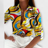 Blusa com colarinho clássico