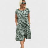 Eva - Vestido de Verão com Decote Redondo