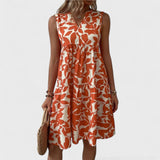 Luna - Vestido Fluido com Flores