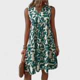 Luna - Vestido Fluido com Flores