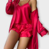 Félicité – Conjunto de pijama confortável de 3 peças