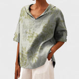 Bruna - Blusa elegante com decote em V