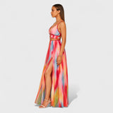 Lucie - Vestido Maxi Pintado