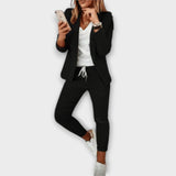 Sophia – Conjunto de blazer elegante e confortável