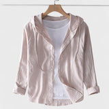 Liliana - Blusa leve com capuz