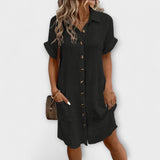 Jana - Vestido polo clássico para o dia a dia