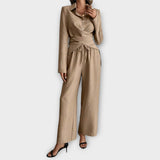 Livia - Conjunto elegante de duas peças