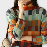 Erika - Suéter de Patchwork
