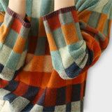 Erika - Suéter de Patchwork